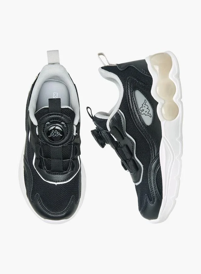 Kappa Boys Rotating Buckle Low Top Sneakers